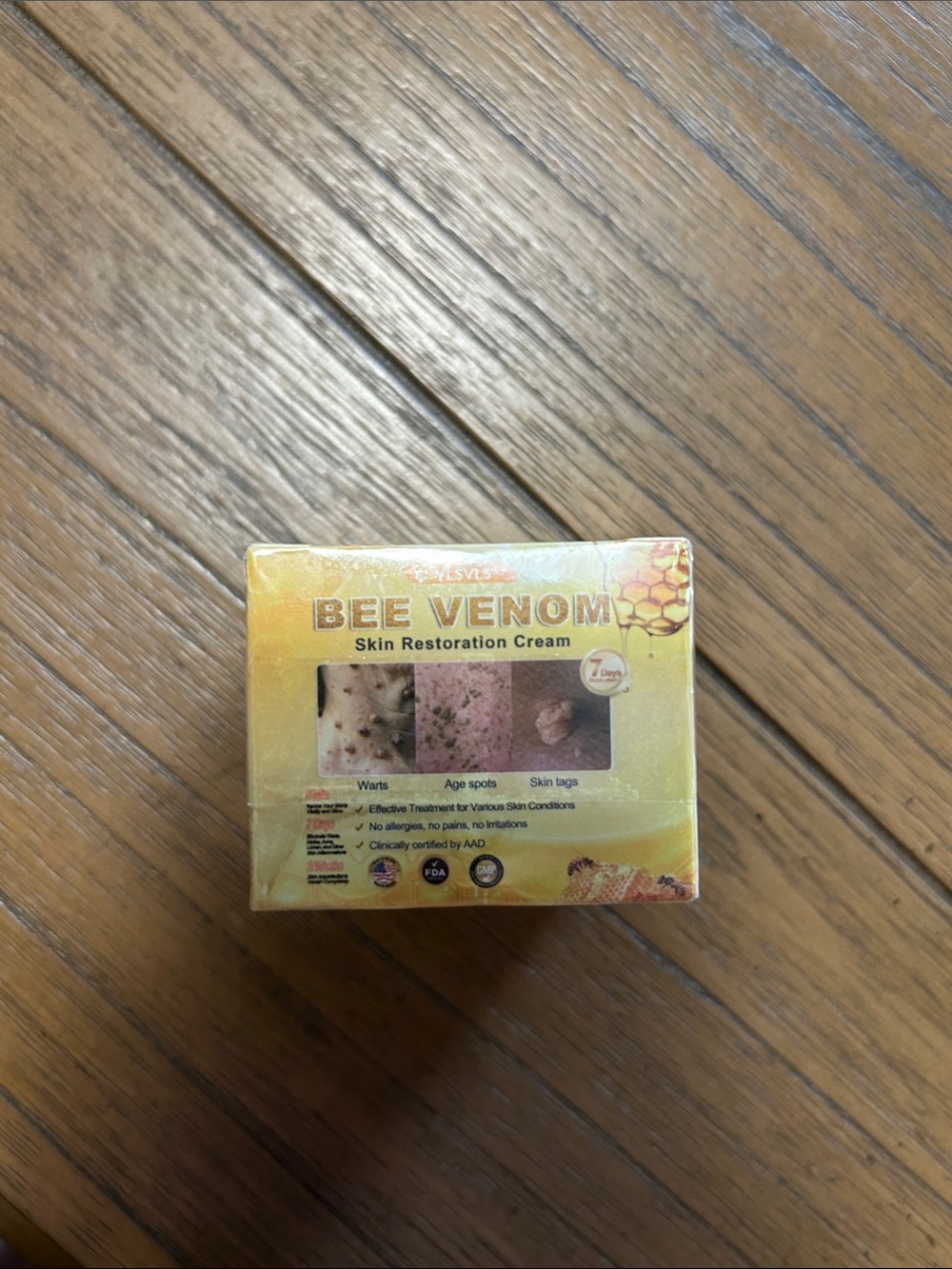 Bee Venom Skin Restoration Cream - Yellow Packaging